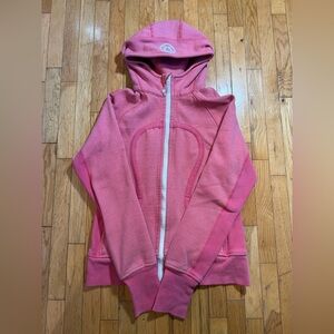 Reddish pink Hoodie Jacket #680
